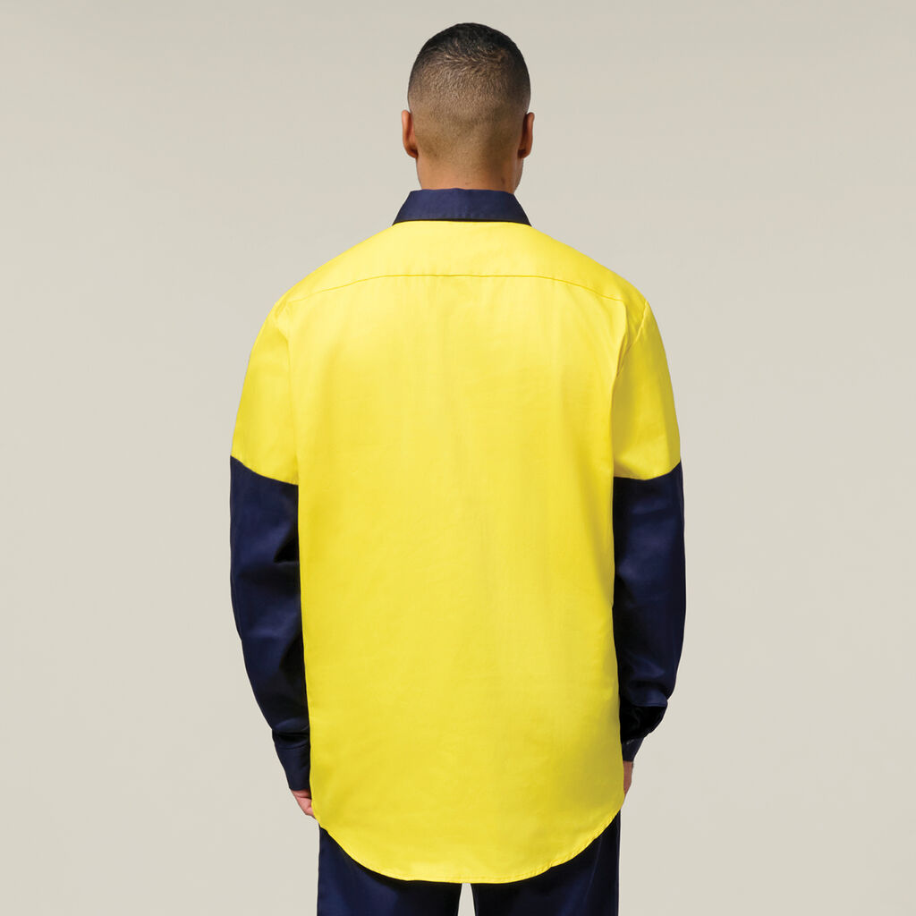 Hard Yakka Hi-Vis Foundations & Drycool Workwear Set Lightweight Reflective HYSET010