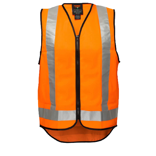 Portwest Day/Night Cross Back Vest Reflective Taped Work Safety MV188-Collins Clothing Co