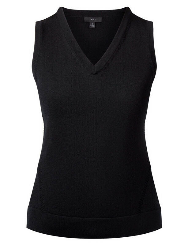 NNT Womens Pure Wool Formal Vest Classic Fit Fully Business Body Warmer CAT5AQ-Collins Clothing Co
