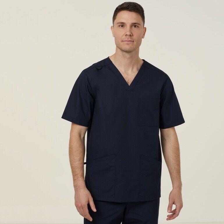 NNT  Uniform Unisex Chang Scrub Top Relaxed Fit V Neck Nurse Workwear CATRFS-Collins Clothing Co