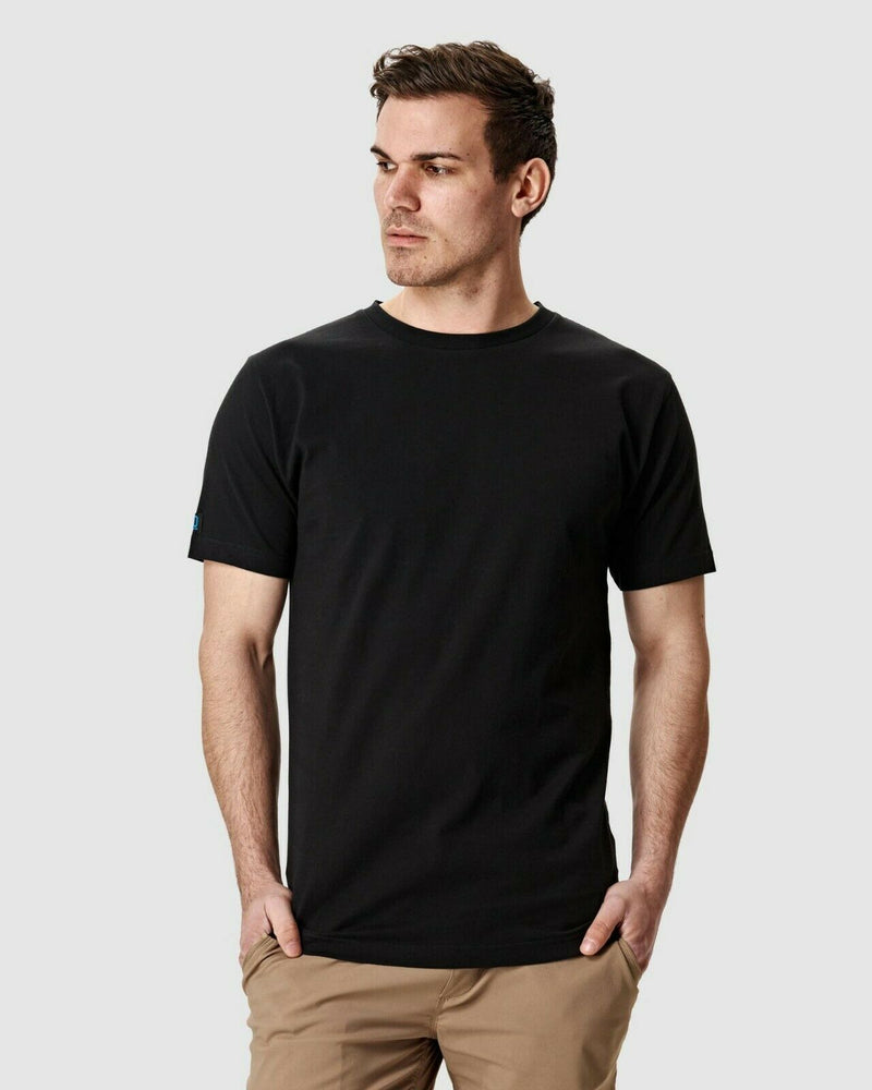 Elwood Mens Basic Tee Combed Cotton  Short Sleeve Stretch T-Shirt Work EWD815-Collins Clothing Co