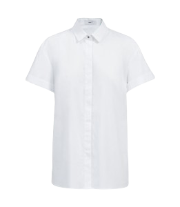 NNT Womens Maternity Shirt Relaxed Fit Slimline Collar Short Sleeve CATU95