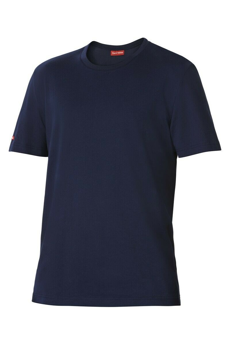 Hard Yakka Casual Crew Neck Short Sleeve Tee T-Shirt Top Cotton Y11363