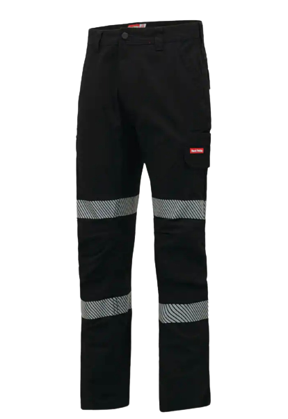 Hard Yakka Canvas Cargo Pant Tough Double Layer Knees Reflective Stretch Y02855-Collins Clothing Co