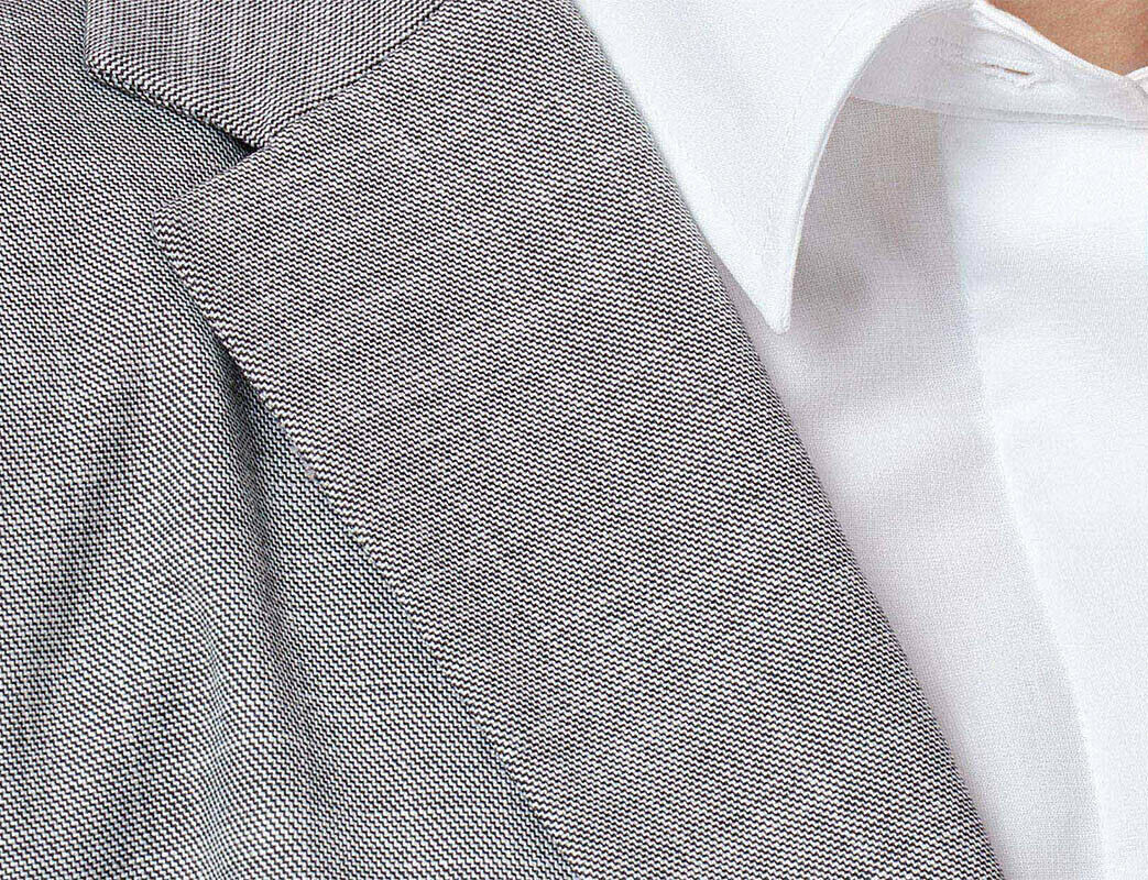 NNT Womens Formal Blazer Half Lined 1 Button Linen Look Jacket  Business CAT1E9-Collins Clothing Co