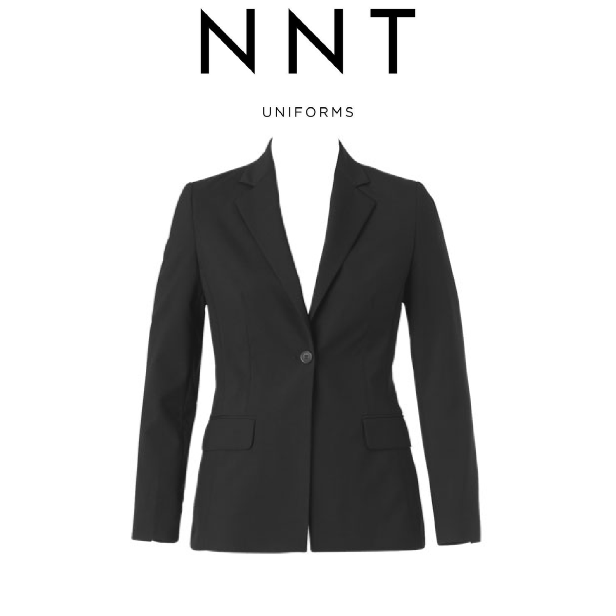 NNT Womens Formal Stretch 1 Button Mid Length Jacket Business One Button CAT16H