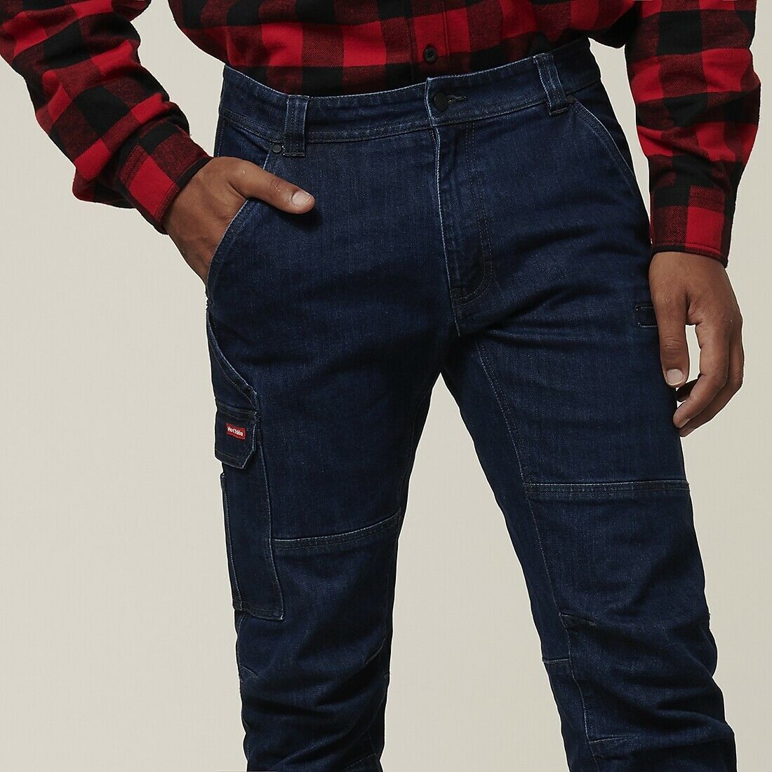 Hard Yakka Mens Dyneema Slim Work Pants Tough Ultra High Strength Jean Y03400-Collins Clothing Co