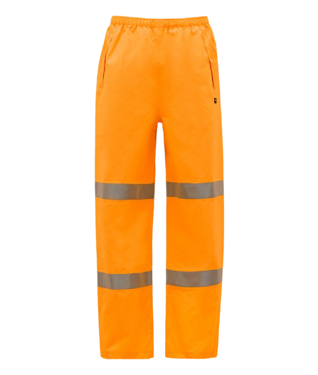 KingGee Mens Wet Weather Reflective Pant Lightweight Waterproof Safety K53035-Collins Clothing Co