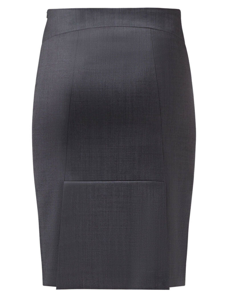 NNT Womens Business Sharkskin Detail Pencil Skirt Classic Pencil Shape CAT2N4-Collins Clothing Co