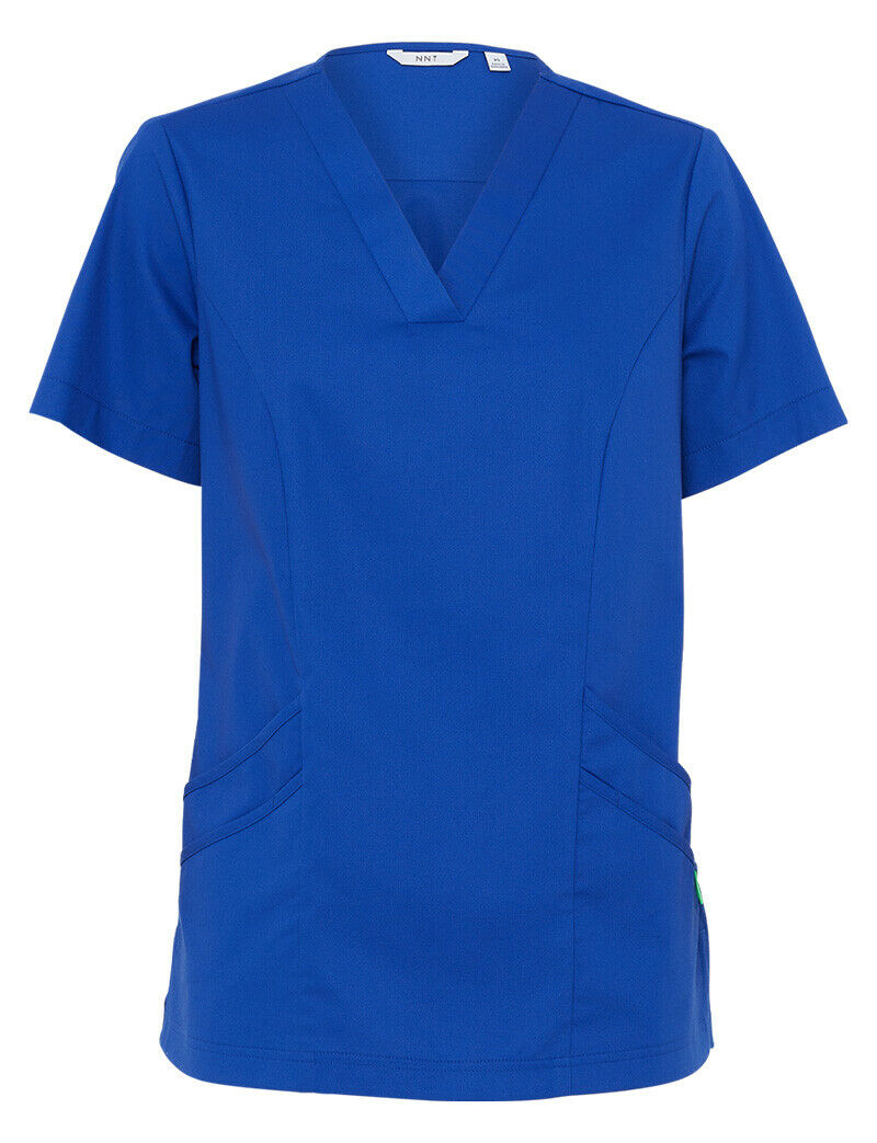 NNT Uniform Womens Next Gen Antibacterial Florence Scrub Top V Neck Nurse CATULM-Collins Clothing Co