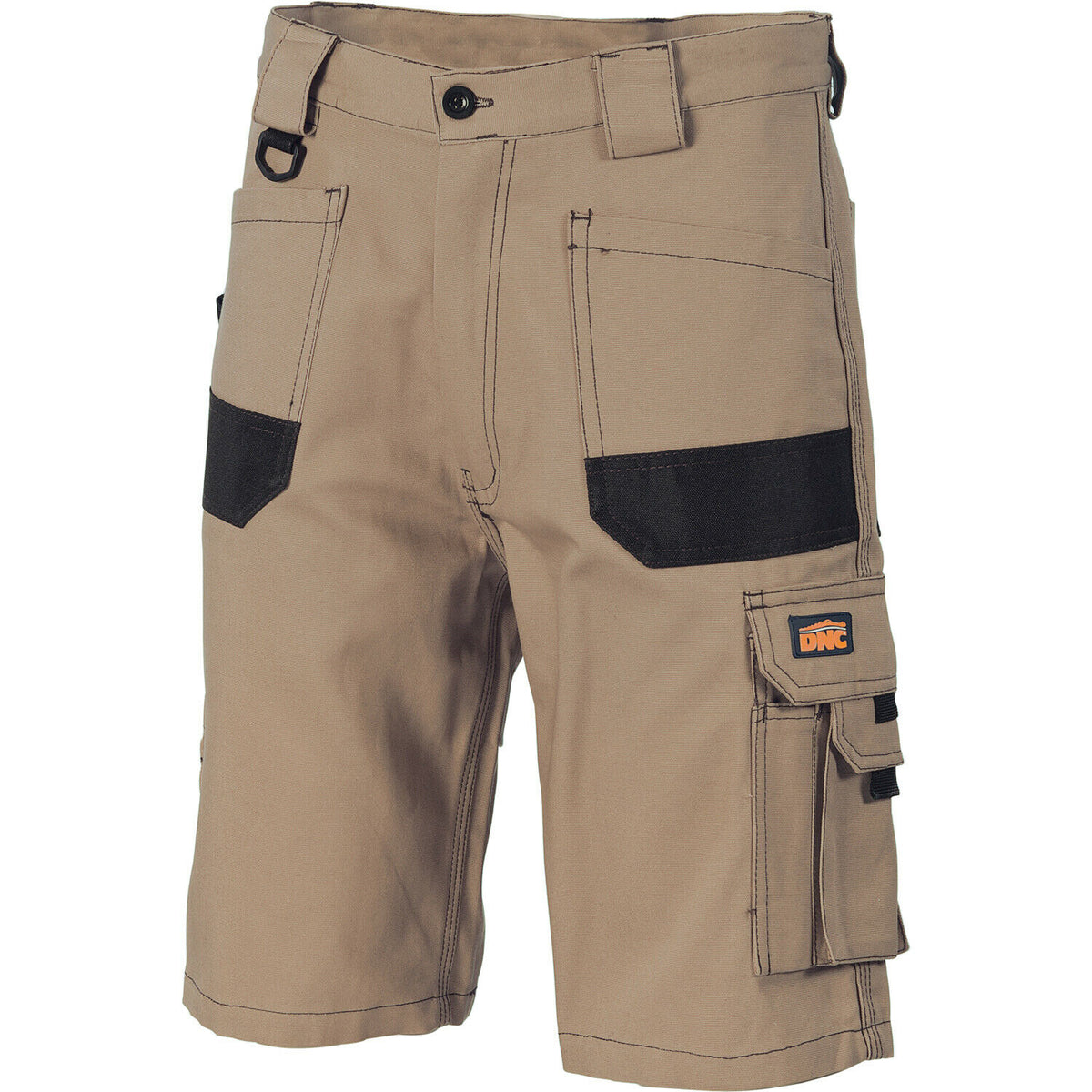 DNC Workwear Men Duratex Cotton Duck Weave Summer Comfy Cargo Shorts Work 3334-Collins Clothing Co