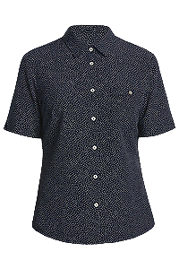 NNT Mens Silvi Spot Print S/S Shirt Classic Fit Collared Business Wear CATU7H-Collins Clothing Co