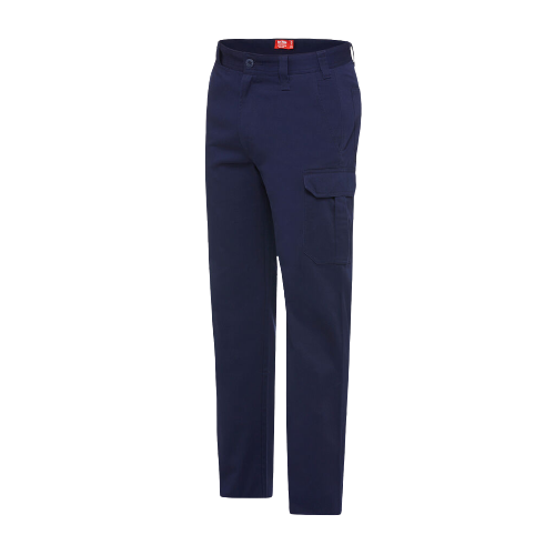 Hard Yakka Womens Cargo Relaxed Work Safety Cotton Drill Pants Comfort Y08381-Collins Clothing Co