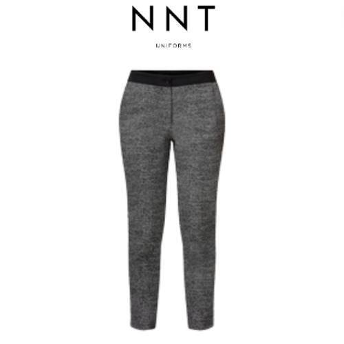 NNT Womens Textured Tweed Slimline Pant Slim Leg Fit Comfy Pant CAT3SF