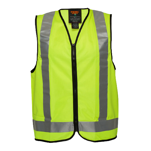 Portwest Day/Night Cross Back Vest Reflective Taped Work Safety MV188-Collins Clothing Co