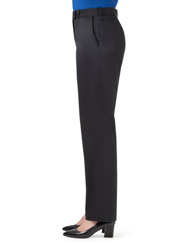 NNT Womens Stretch Twill Business Pants Elastic Waistband Formal Wear CAT3CA-Collins Clothing Co