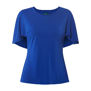 NNT Womens Matt Jersey Cape T-Top Classic Fit Scoop Neck Blouse CATU2H-Collins Clothing Co