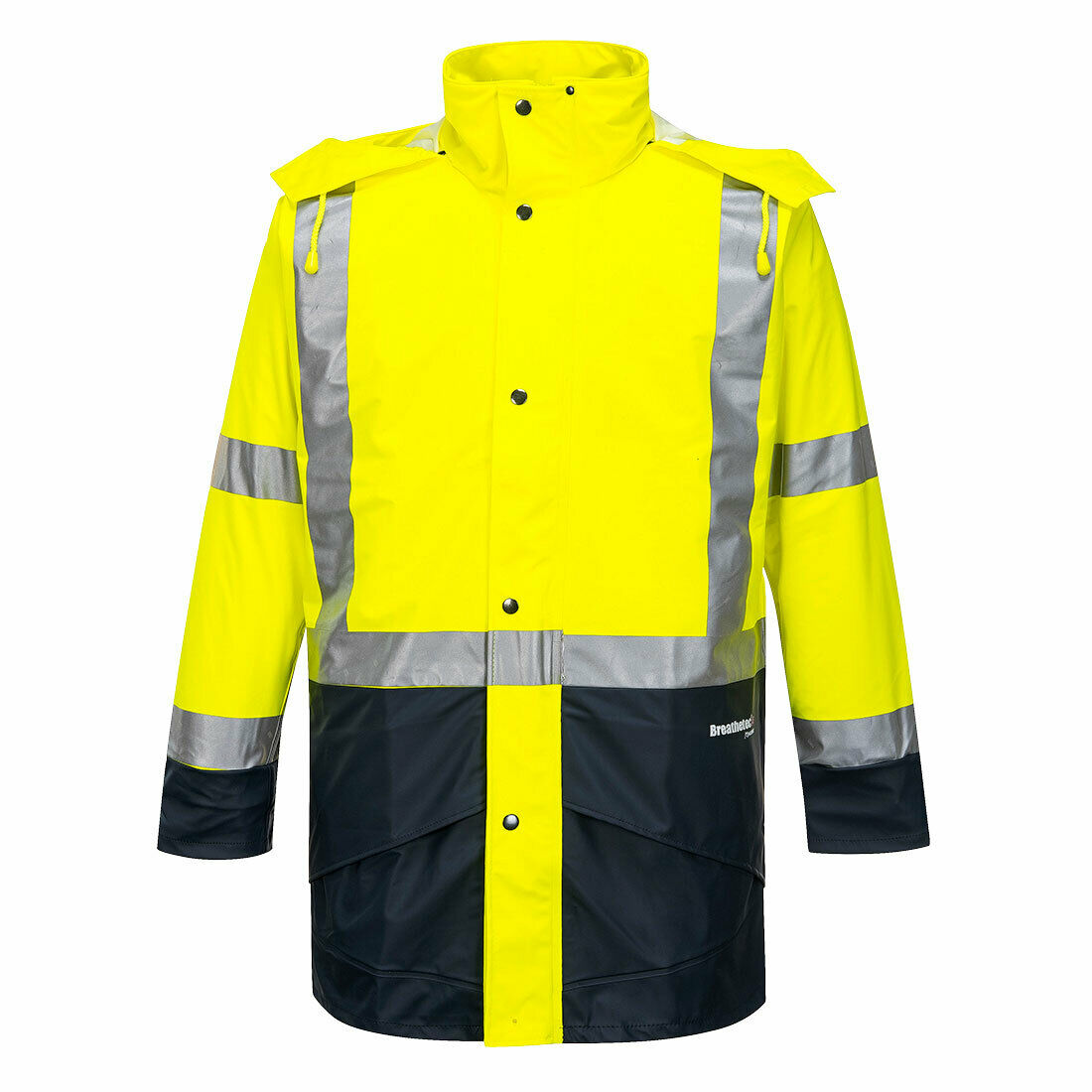 Portwest Mens Huski Farmers Hi-Vis Jacket Waterproof Breathable Taped K8104