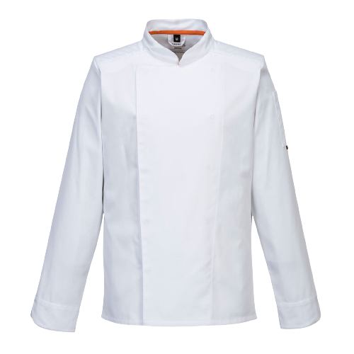 Portwest MeshAir Pro Jacket L/S Lighweight Slim Fit Chef Jacket Comfy C838