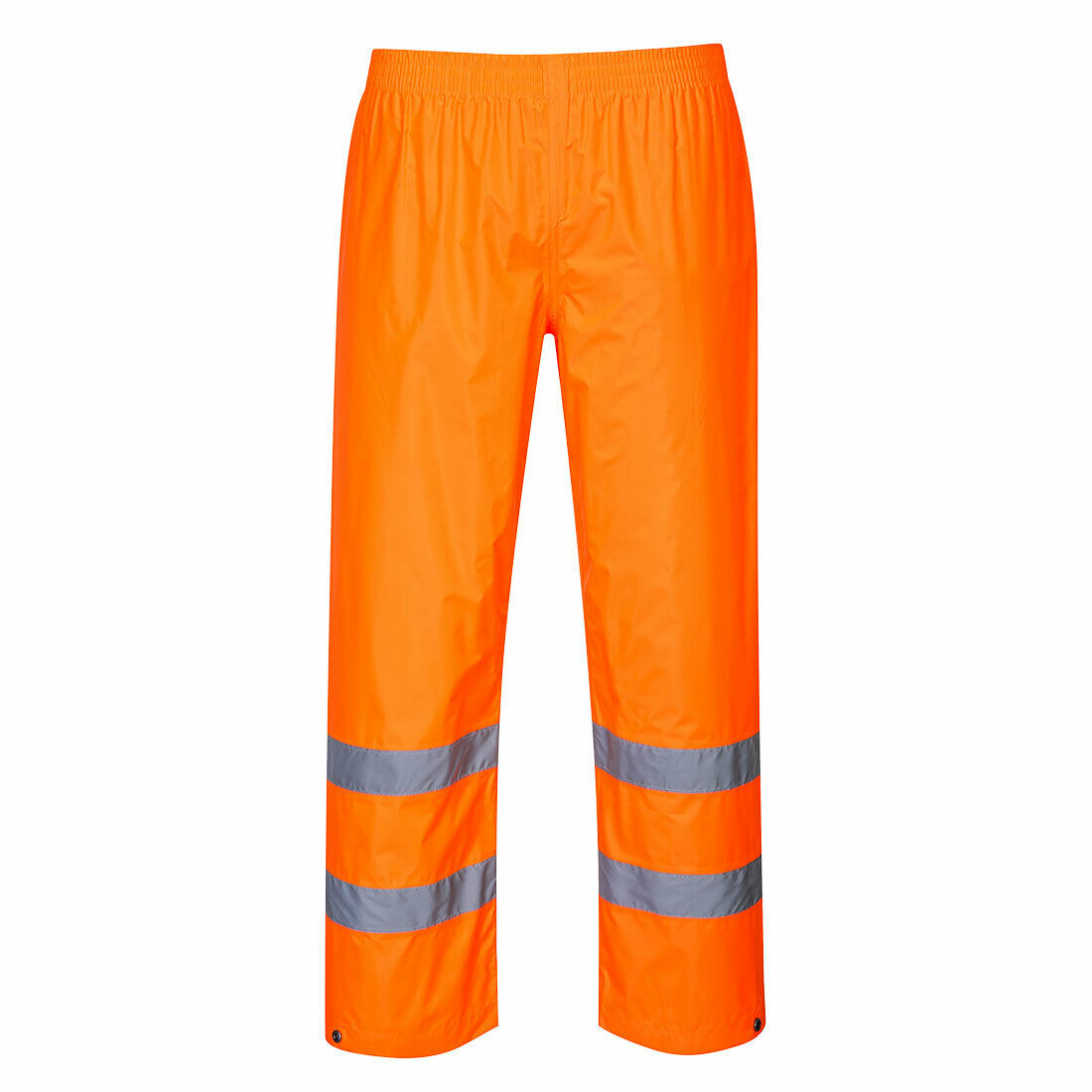 Portwest Mens Hi-Vis Rain Trousers Lightweight Waterproof Work Safety Pants H441-Collins Clothing Co