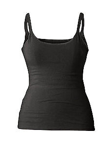NNT Womens Cotton Lycra Camisole Stretch Twin Strap Shirt CAT497-Collins Clothing Co