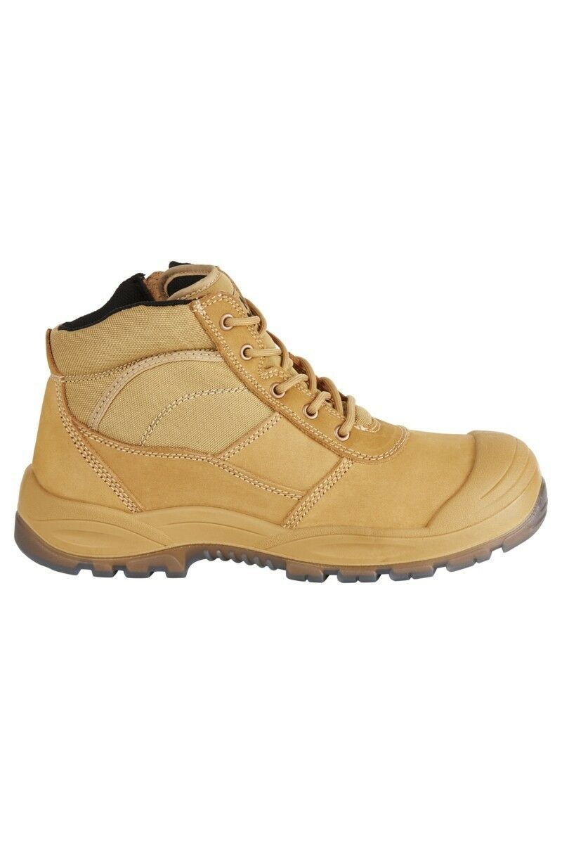 Hard Yakka Mens Utility Side Zip Safety Steel Cap Toe Work Boots Shoe Y60120-Collins Clothing Co