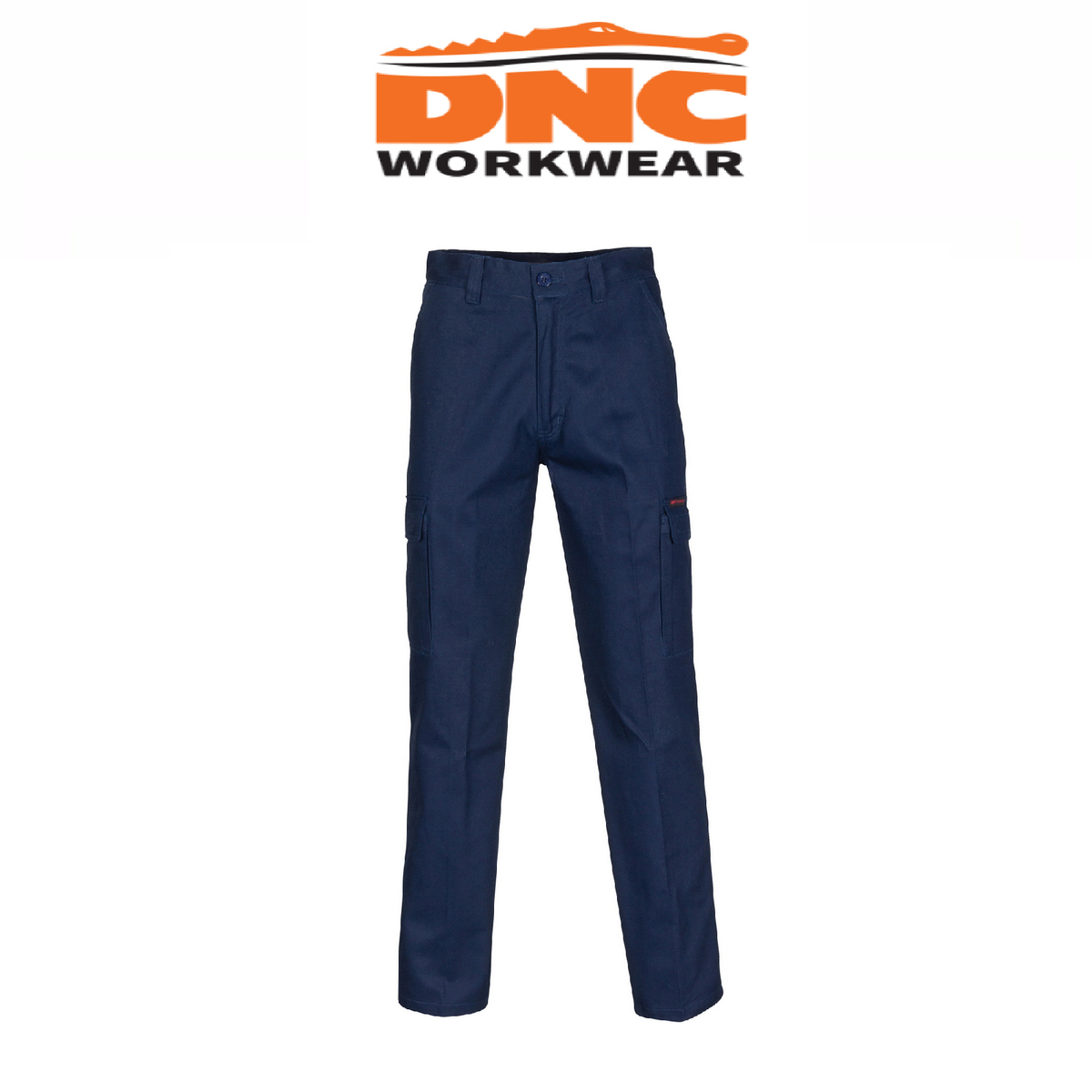 DNC Workwear Mens Middle Weight Cotton Double Slant Cargo Pants Work Casual 3359