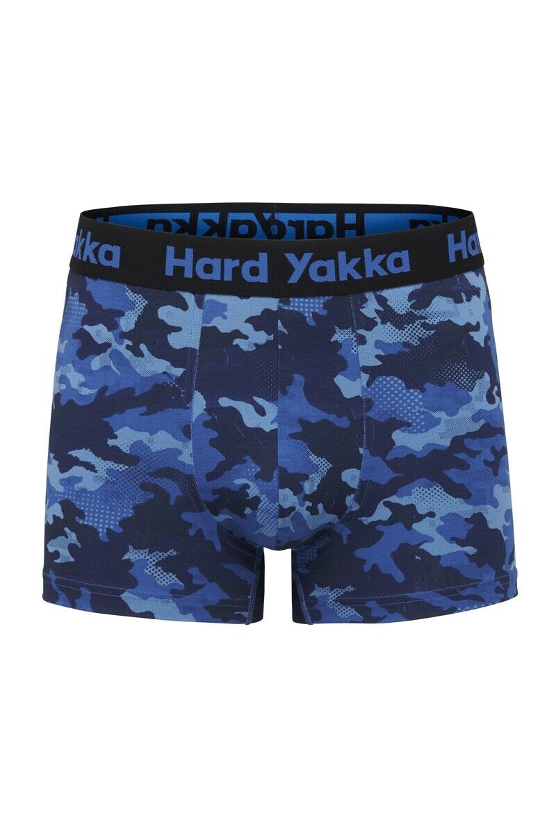 Hard Yakka Mens Cotton Trunk 5 Pack Elastic Waistband Trunks Underwear Y26578-Collins Clothing Co