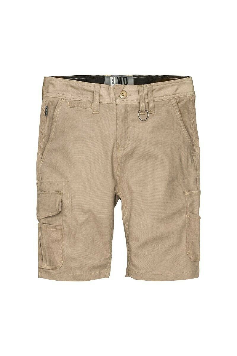 Elwood Womens Basic Short Summer Stretch Comfortable Cargo Workwear EWD603-Collins Clothing Co