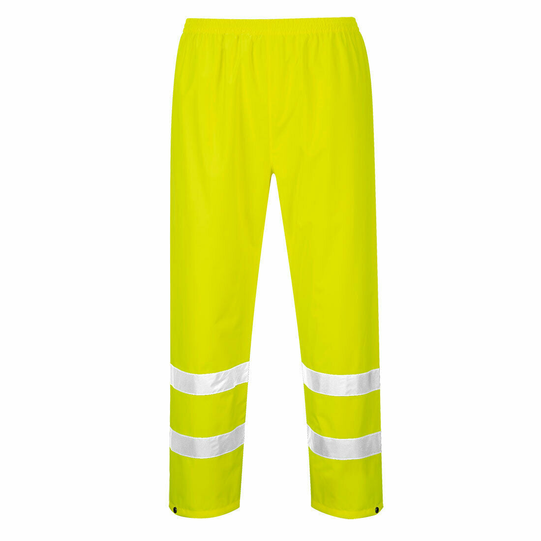 Portwest Mens Hi-Vis Rain Trousers Lightweight Waterproof Work Safety Pants H441-Collins Clothing Co