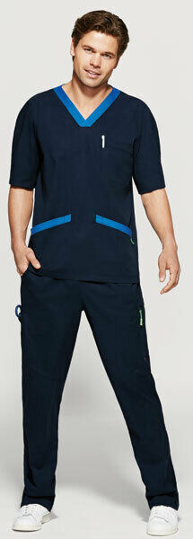 NNT Unisex Rontgen Elastic Waistband Scrub Pants Drawstring Comfort Nurse CATCGF-Collins Clothing Co