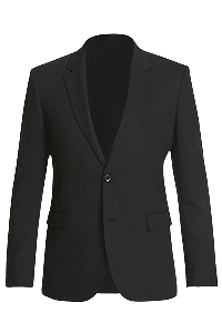 NNT Mens Dobby Stretch 2 Button Jacket Lined Stretch Pleated Over Coat CATB99