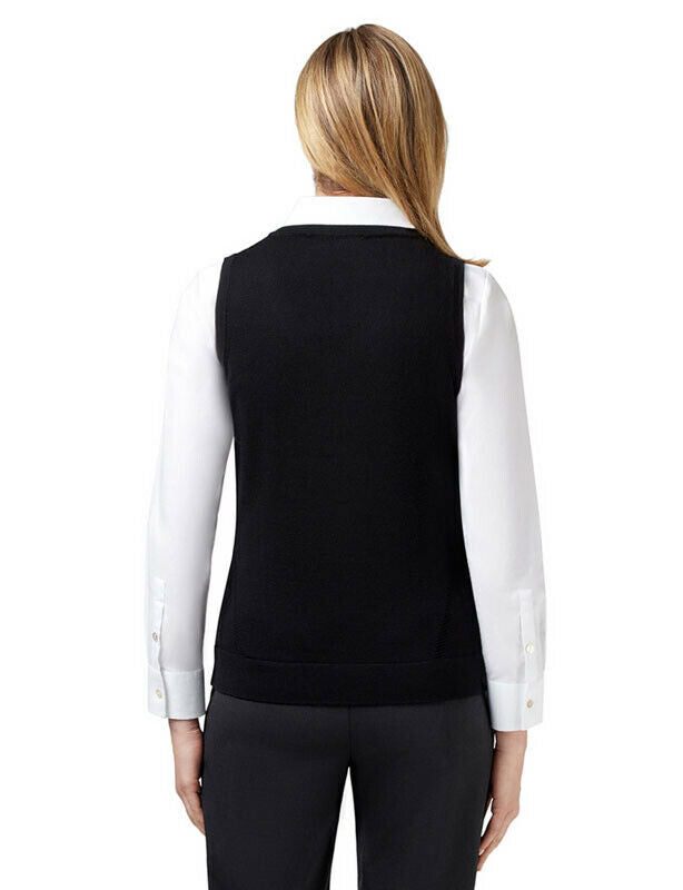 NNT Womens Pure Wool Formal Vest Classic Fit Fully Business Body Warmer CAT5AQ-Collins Clothing Co