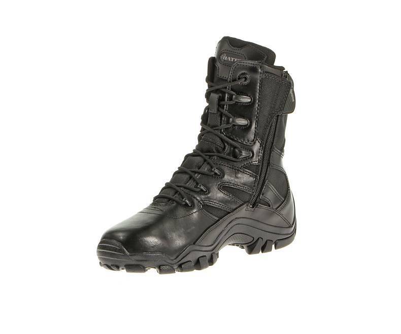 Mens Bates Tactical Delta Zip Lace 8" Boots Army Defence Leather Tough E72010-Collins Clothing Co