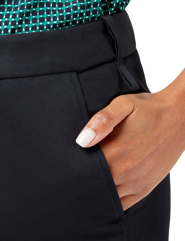 NNT Women P/V Gaberdine Secret Waist Shorts Elastic Waistband Short CAT3AN-Collins Clothing Co