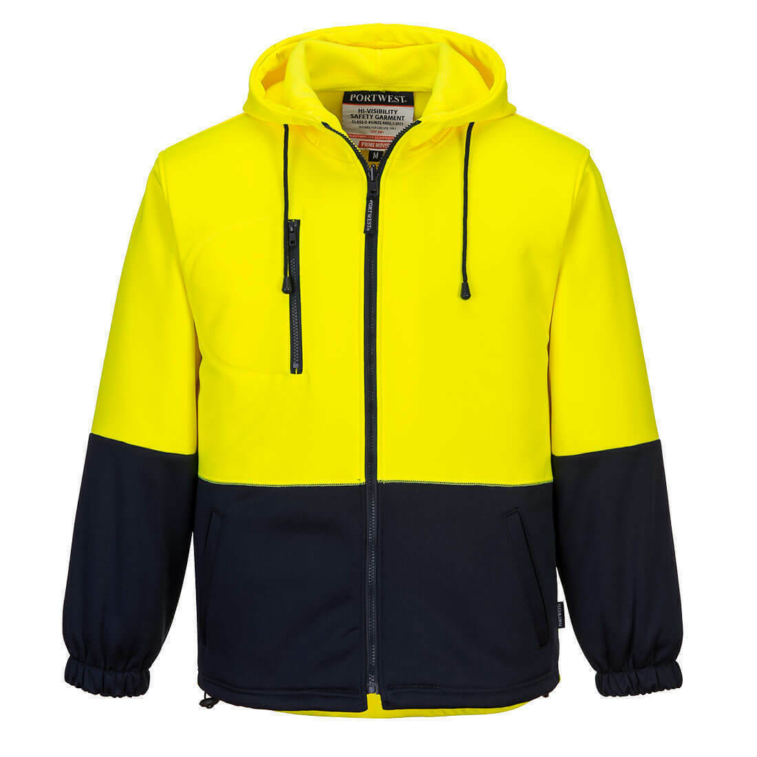 Portwest Men Water Repellent Hoodie Comfortable Work Safety Drawcord Hood MH317-Collins Clothing Co