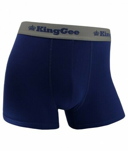 KingGee Mens Bamboo Work Trunk 3 Pack Superior Jocks Comfort Breathable K19005-Collins Clothing Co