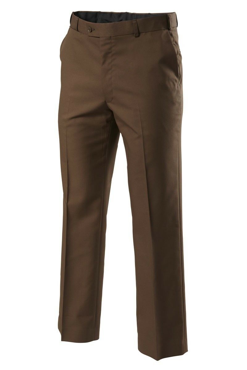 Mens Hard Yakka Foundations Trousers Press Pants Plain Adjustable Work Y02594-Collins Clothing Co