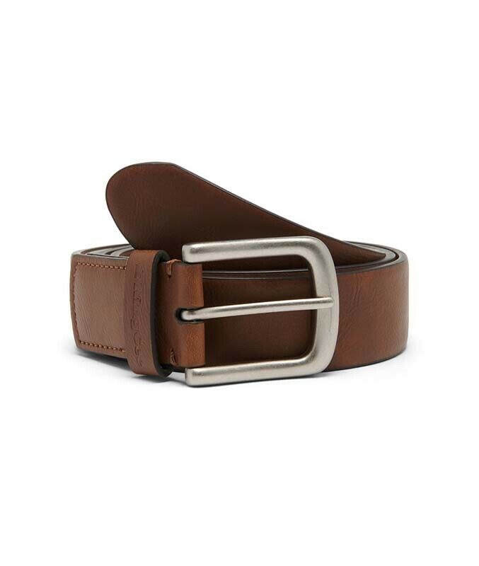 KingGee Mens Stretch Logo Belt Leather Elastic Active Work Steel Buckle K99027-Collins Clothing Co