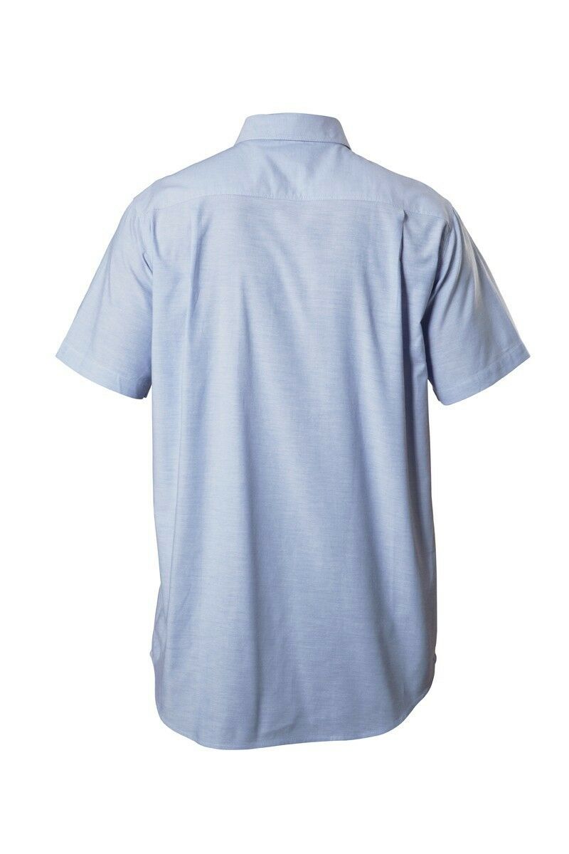 Hard Yakka Short Sleeve Chambray Light Cotton Business Work Shirt Y07529