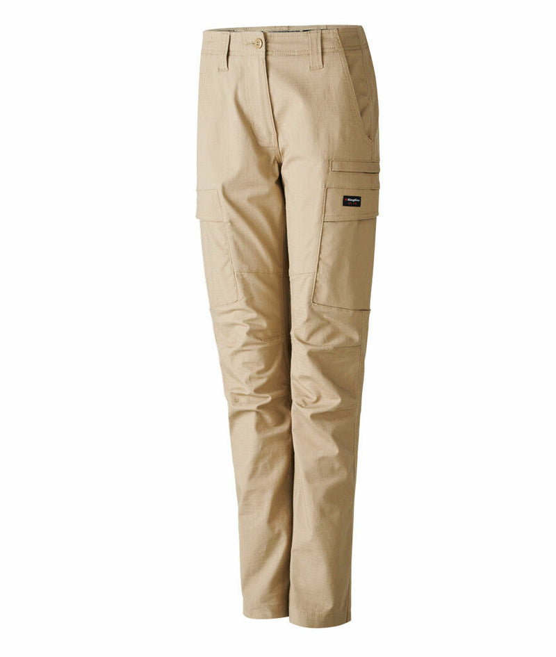 KIngGee Womens Workcool Pro Safety Stretch Cargo Pants Tough Comfy Work K43012-Collins Clothing Co