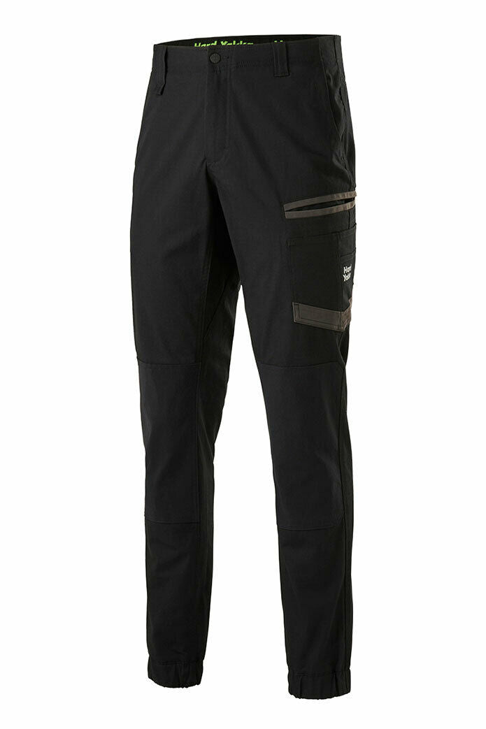 Hard Yakka Mens Raptor Cuff Pants Work Safety Tough Comfy Cargo Wear Y02717-Collins Clothing Co