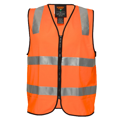 Portwest Visitor Zip Vest D/N 2 Tone Reflective Tape Work Safety MZ106-Collins Clothing Co