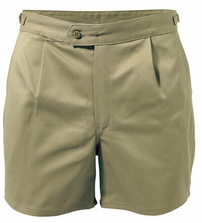 KingGee Drill Utility Shorts Adjustable Welt Pockets Cotton Work K07010-Collins Clothing Co