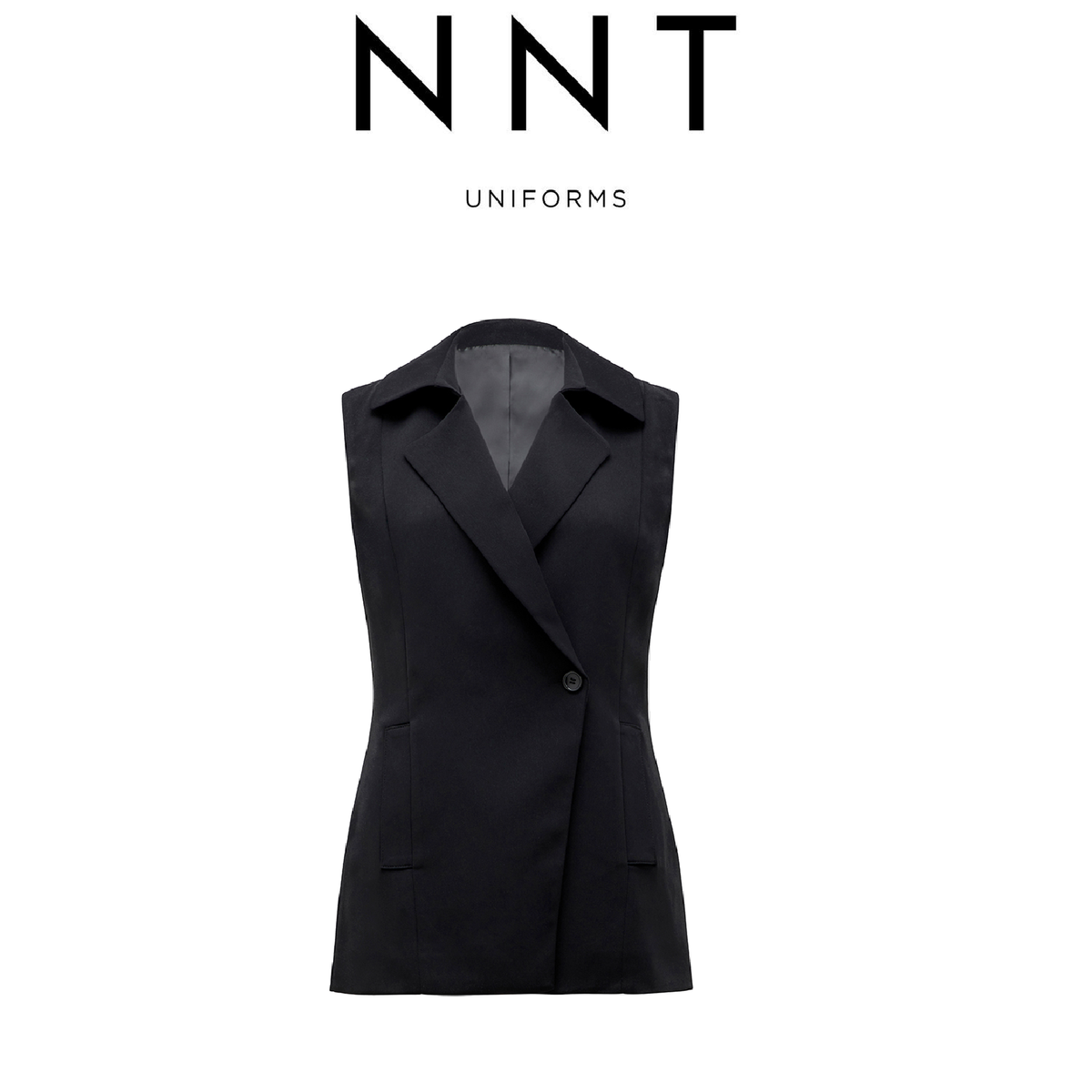 NNT Womens Longline Vest Modern Fit Fully Lined Crepe Stretch Comfort CAT747