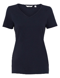 NNT Womens Vine Ani Bac Base Layer Short Sleeve Tee V Neck Shirt CATUMJ