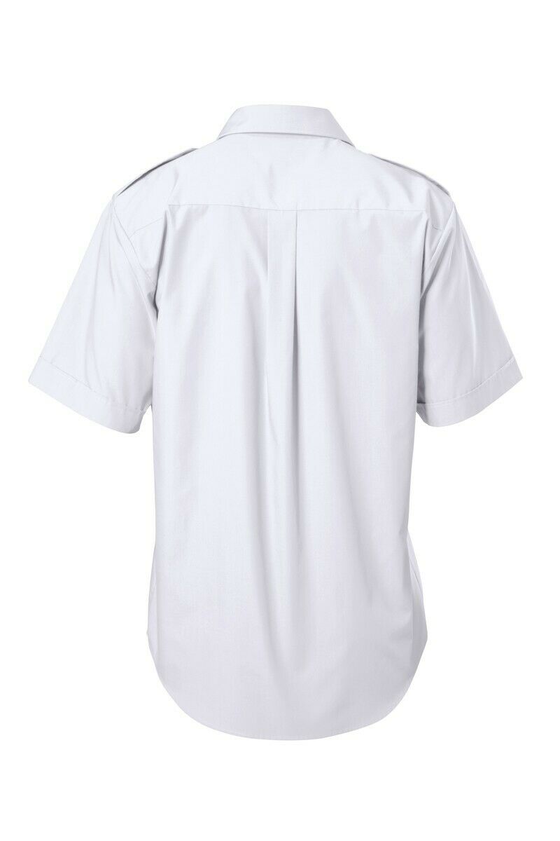 Hard Yakka Long Sleeve Work Shirt Permanent Press Dress Epaulettes Y07691-Collins Clothing Co
