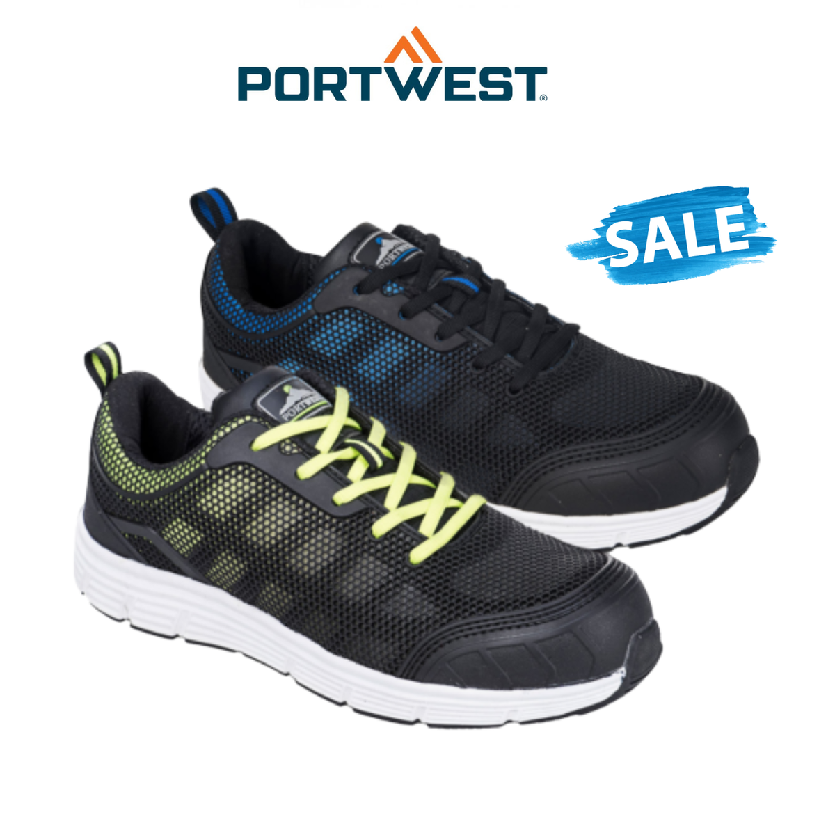 Portwest Steelite Tove Trainer Shoe S1P Lightweight Safety Protection FT15