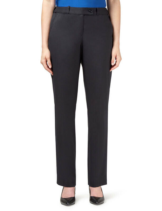 NNT Womens Stretch Twill Business Pants Elastic Waistband Formal Wear CAT3CA-Collins Clothing Co