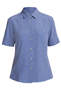 NNT Mens Silvi Spot Print S/S Shirt Classic Fit Collared Business Wear CATU7H-Collins Clothing Co